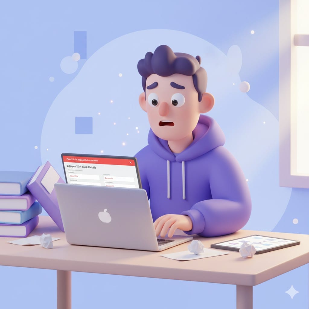 Frustrated KDP creator thinking